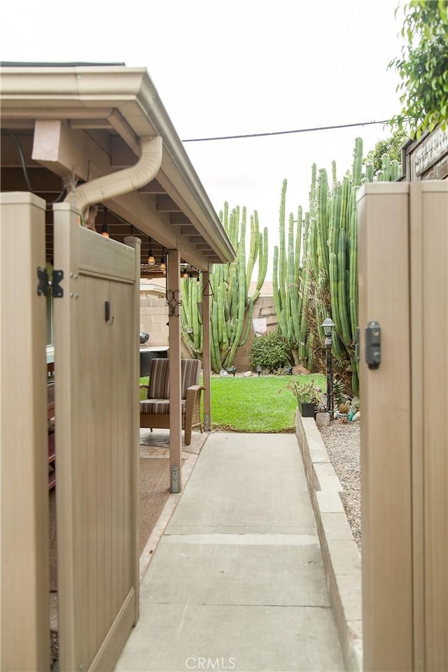 3139 E Chapman Ave Unit 14A, Orange, CA 92869 - view of patio / terrace featuring fence