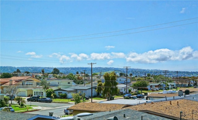drone / aerial view featuring a residential view