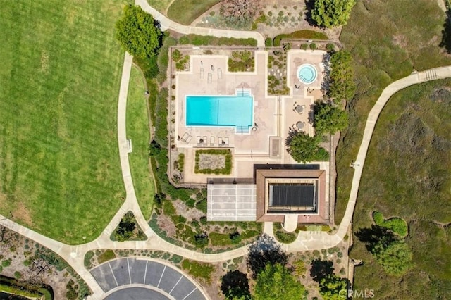 bird's eye view