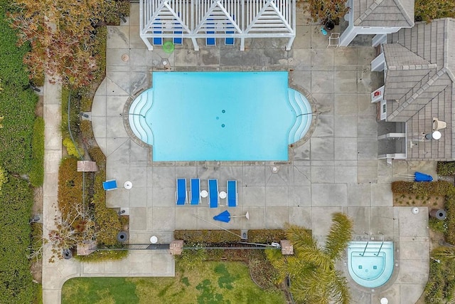 aerial view