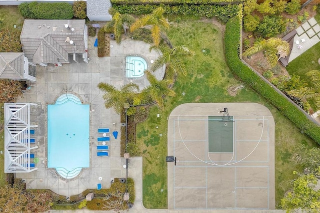 drone / aerial view