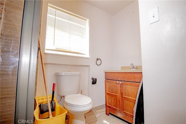 66365 5th St, Desert Hot Springs, CA 92240 - bathroom featuring vanity and toilet