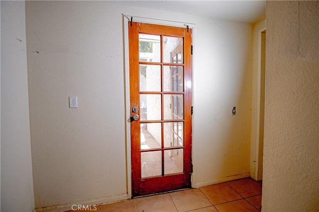 66365 5th St, Desert Hot Springs, CA 92240 - doorway with light tile patterned floors