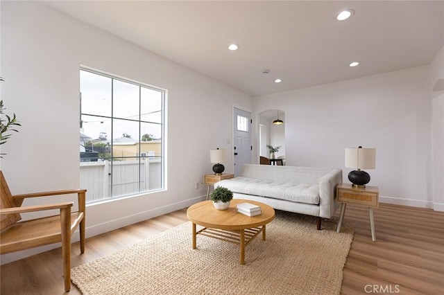 11714 S Spring St, Los Angeles, CA 90061 - bedroom with recessed lighting, baseboards, and light wood finished floors