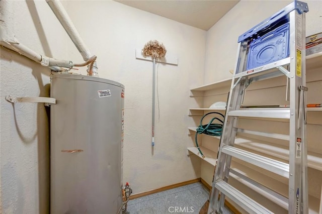 storage with gas water heater