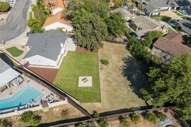 18128 Cari Ln, Yorba Linda, CA 92886 - aerial view with a residential view