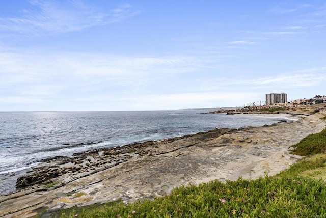 property view of water