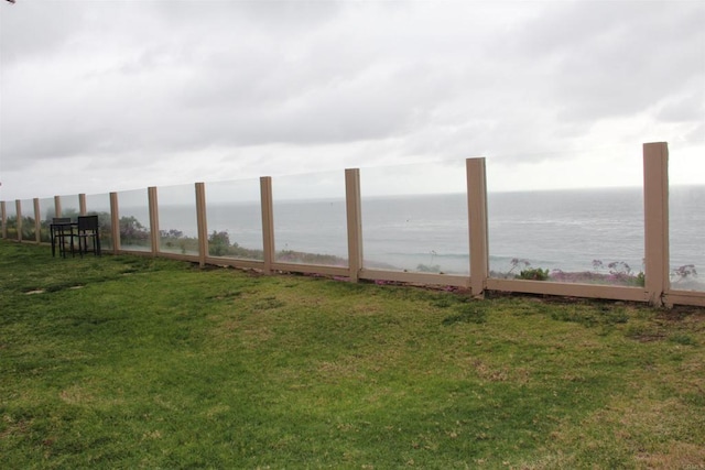922 Sealane Dr Unit B, Encinitas, CA 92024 - view of green lawn with a water view