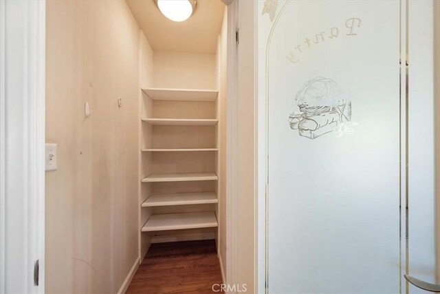 view of closet
