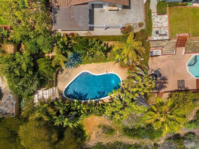 drone / aerial view