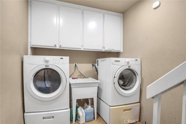 1925 Glenoaks Blvd, Unit San Fernando, CA 91340 - washroom with independent washer and dryer and cabinet space