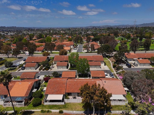 birds eye view of property featuring a residential view