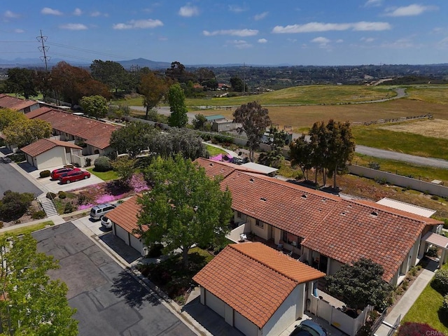 drone / aerial view featuring a residential view