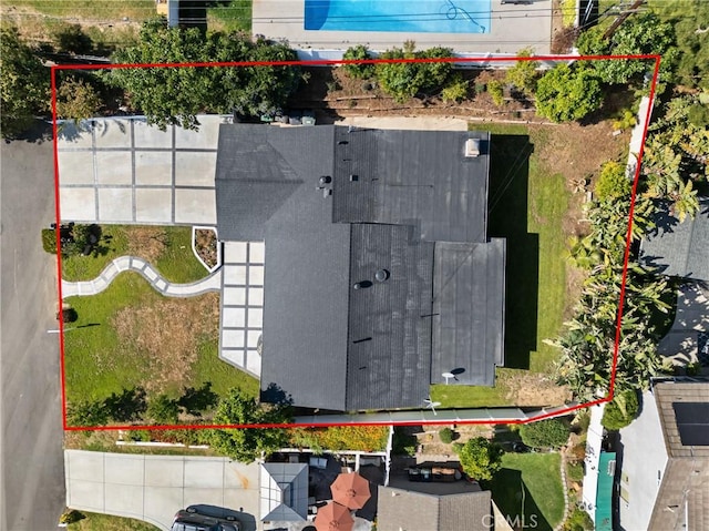 4532 Zella Ln, Yorba Linda, CA 92886 - birds eye view of property