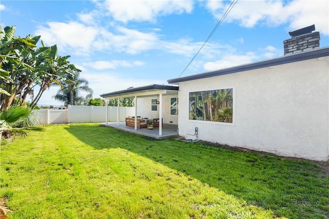4532 Zella Ln, Yorba Linda, CA 92886 - view of yard with a patio and a fenced backyard