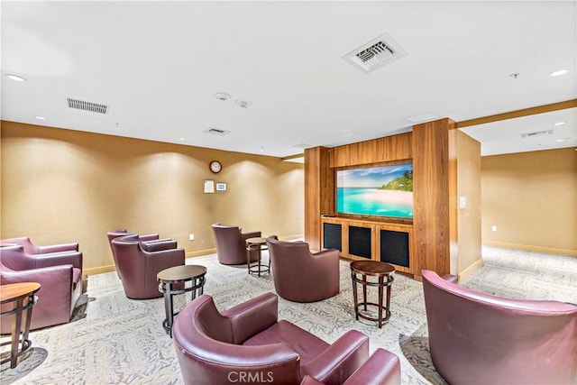 community lobby featuring visible vents