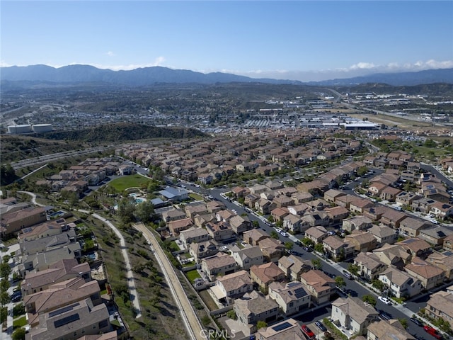 27488 Ginger Ct, Saugus, CA 91350 - aerial view featuring a residential view and a mountain view