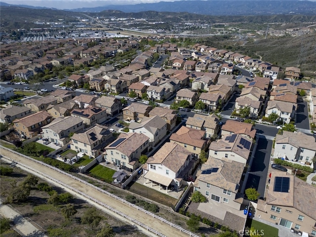27488 Ginger Ct, Saugus, CA 91350 - drone / aerial view featuring a mountain view