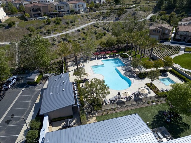 27488 Ginger Ct, Saugus, CA 91350 - bird's eye view