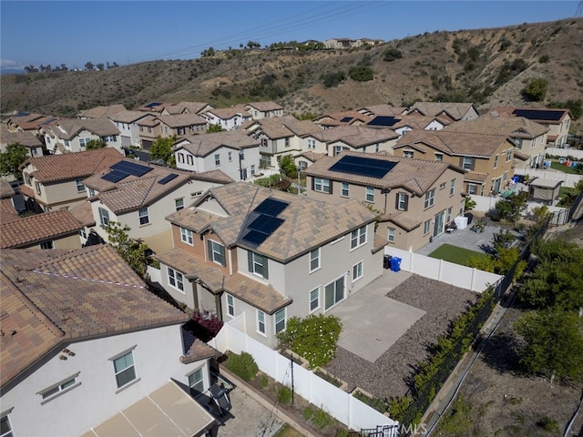 27488 Ginger Ct, Saugus, CA 91350 - aerial view with a mountain view and a residential view