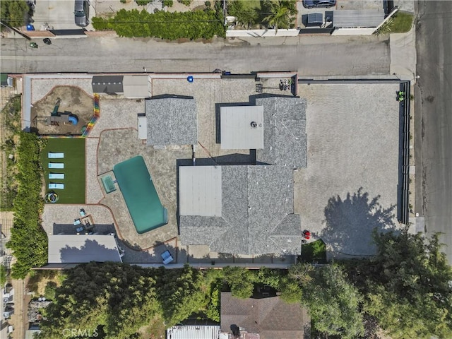 17321 Lahey St, Granada Hills, CA 91344 - birds eye view of property