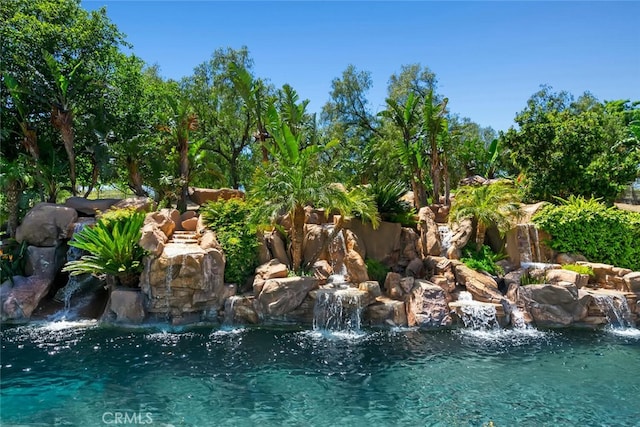 view of pool