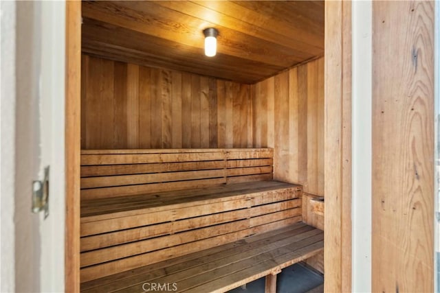 view of sauna / steam room