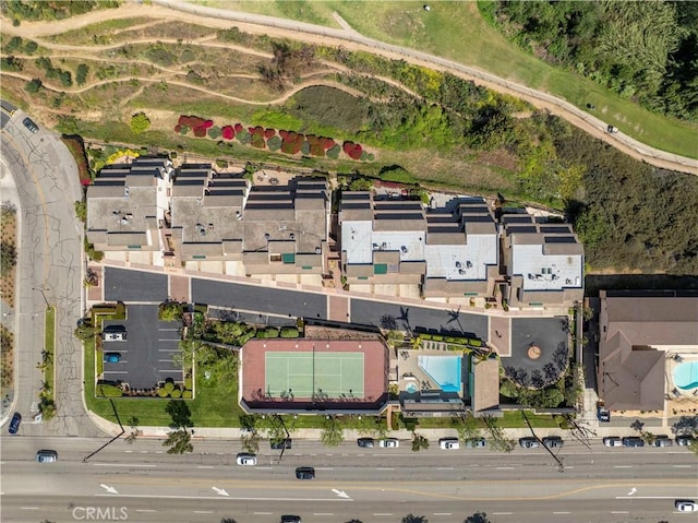drone / aerial view