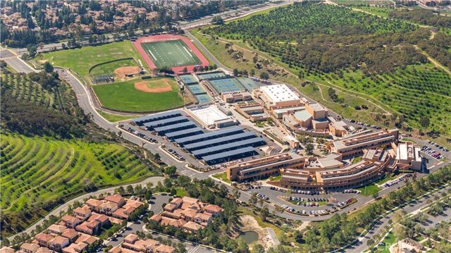 drone / aerial view