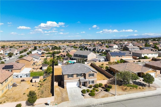 42570 72nd St W, Lancaster, CA 93536 - bird's eye view featuring a residential view