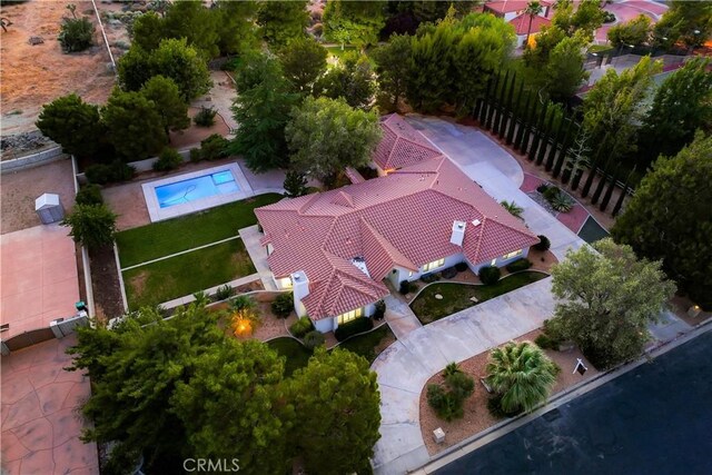 aerial view