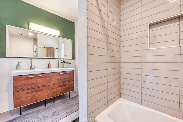 30735 Calle Resplendor, San Juan Capistrano, CA 92675 - bathroom featuring double vanity and a sink