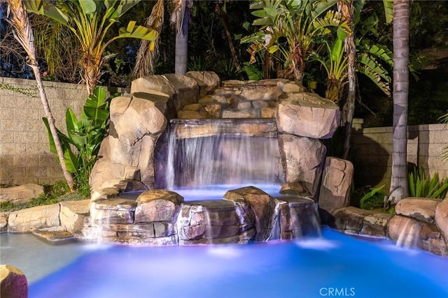 18345 Watson Way, Yorba Linda, CA 92886 - view of pool featuring a fireplace
