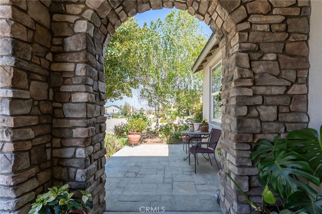 view of patio
