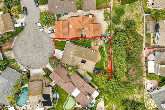 drone / aerial view