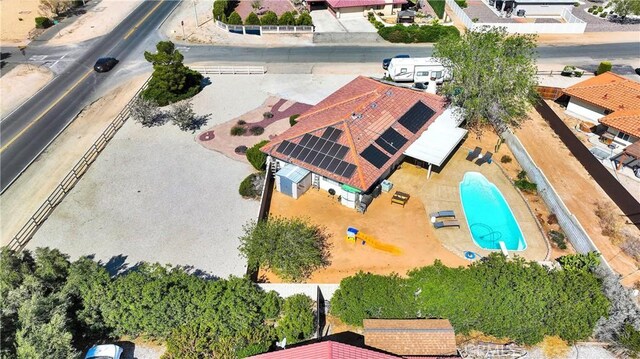 aerial view