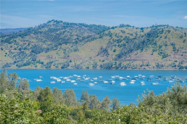 water view with a mountain view