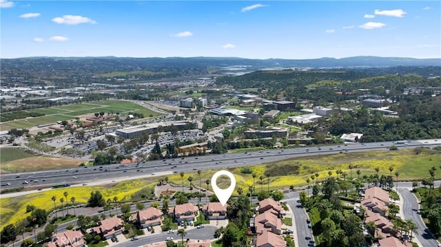 104 Calle Renata, San Dimas, CA 91773 - aerial view of a mountainous background and a major roadway