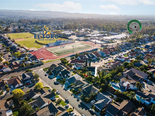 22435 Silver Spur, Lake Forest, CA 92630 - aerial view with a residential view