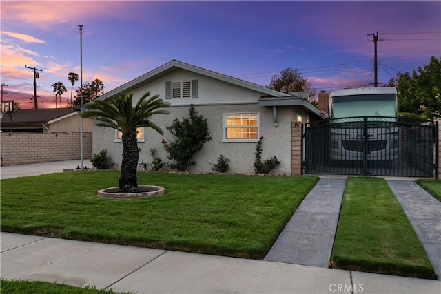 8757 San Vicente Ave, Riverside, CA 92503 - view of front facade featuring a gate and stucco siding