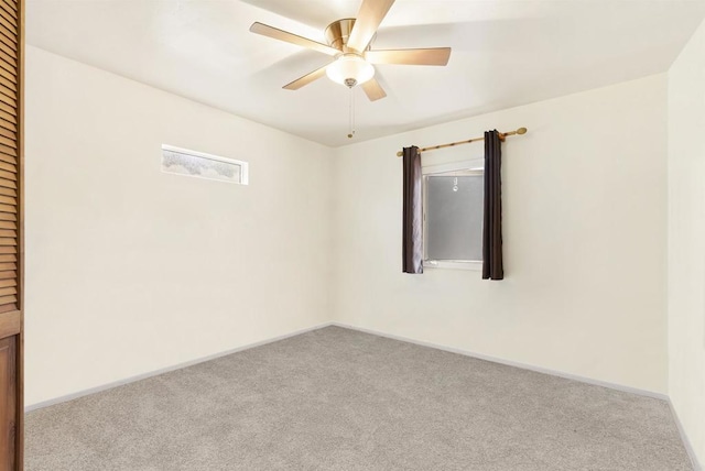 1265 Dawnridge Ave, El Cajon, CA 92021 - carpeted empty room featuring ceiling fan and baseboards