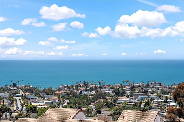 property view of water