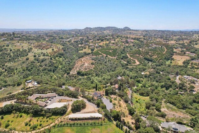 drone / aerial view