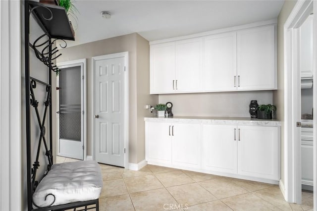 24661 Las Patranas, Yorba Linda, CA 92887 - interior space featuring baseboards and light tile patterned floors