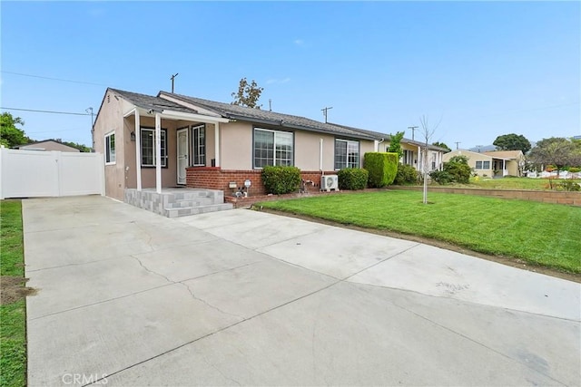 4161 Lynd Ave, Arcadia, CA 91006 - ranch-style home featuring brick siding, stucco siding, and driveway