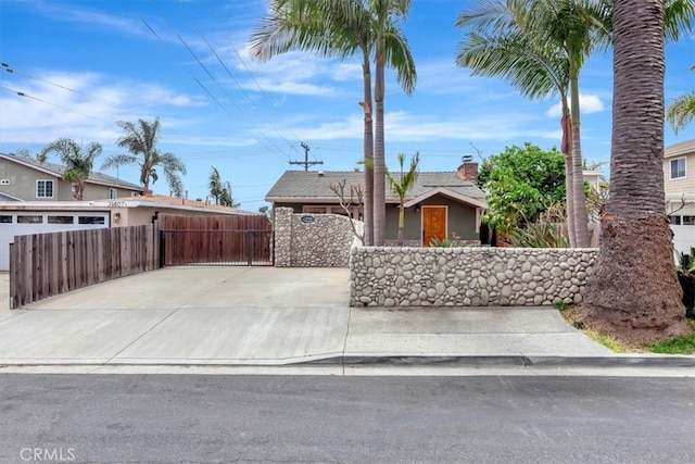 34605 Calle Portola, Dana Point, CA 92624 - view of front facade featuring a gate and fence