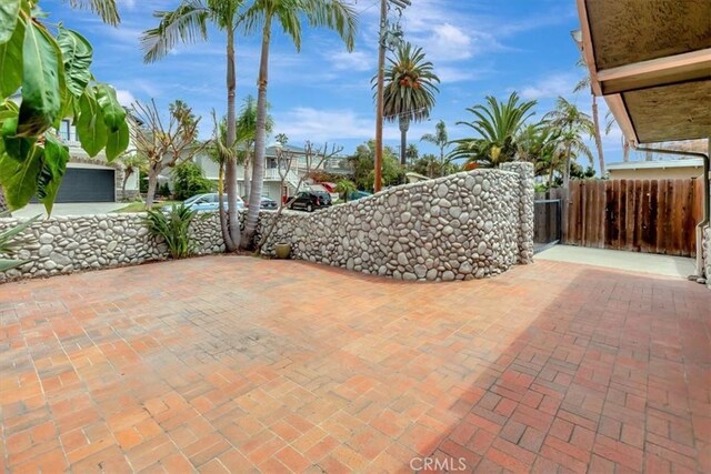 34605 Calle Portola, Dana Point, CA 92624 - view of patio / terrace with fence