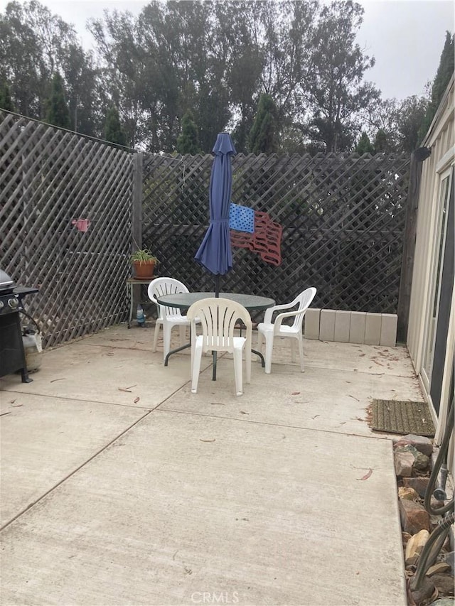 2235 Willow Rd, Arroyo Grande, CA 93420 - view of patio with outdoor dining space and fence