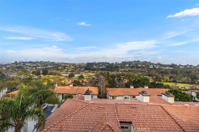 birds eye view of property featuring a residential view