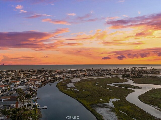 207 Canal St, Newport Beach, CA 92663 - aerial view of property's location featuring a large body of water